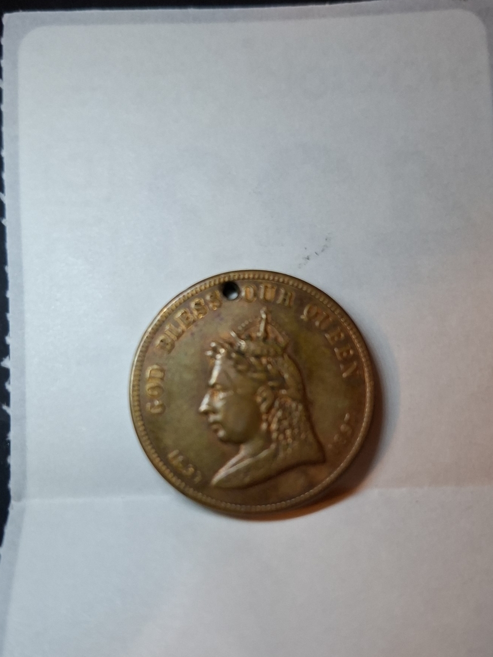 1897 Canadian Commorative For 60year Queen Victoria Reign.